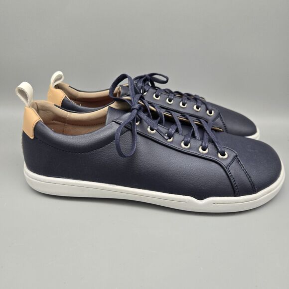 Origo Shoes Men's Size 11 Everyday Sneaker Navy Blue Leather GEN2 Barefoot NEW - Picture 5 of 11